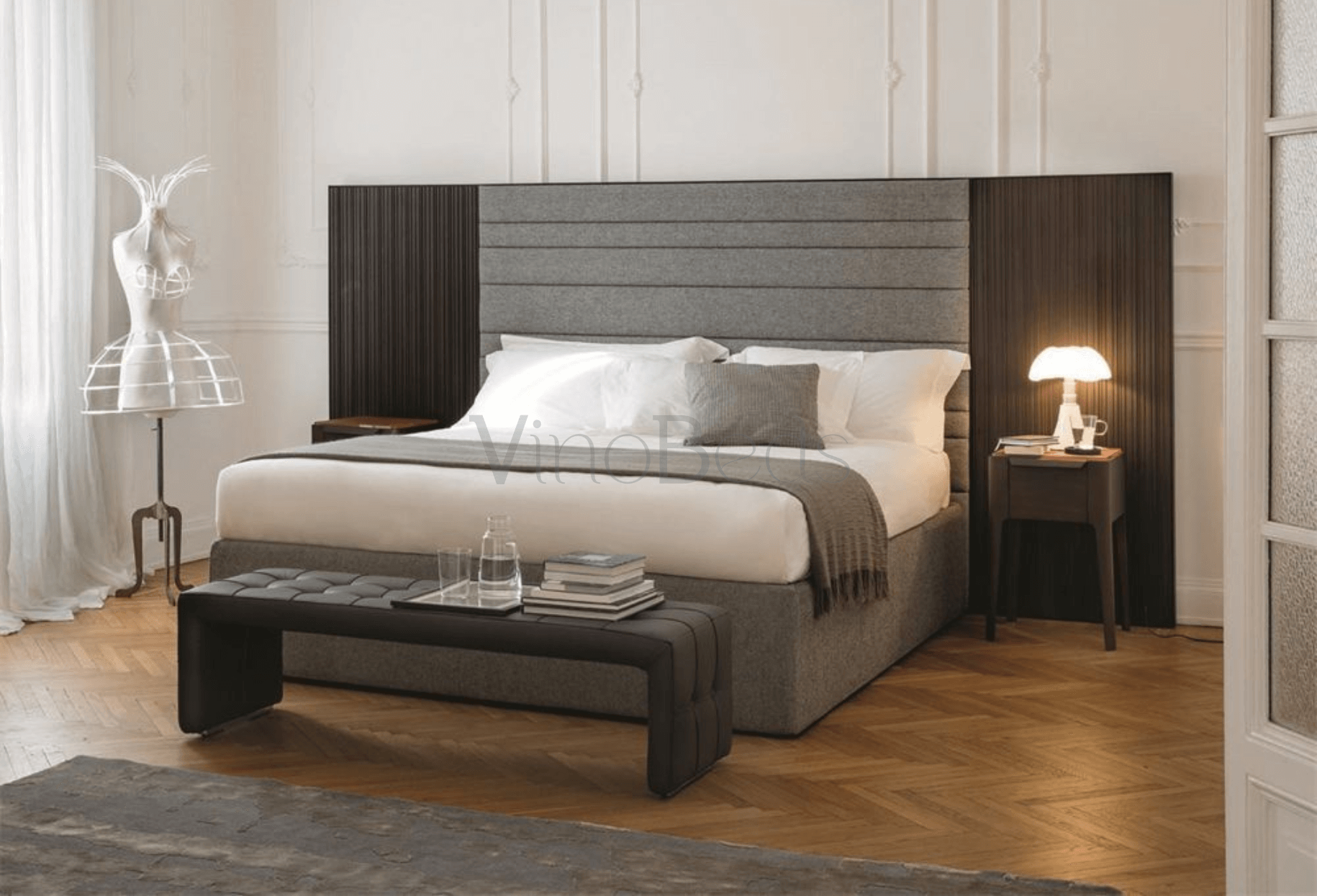 2024 Hemer Bed with Optional Ottoman Storage