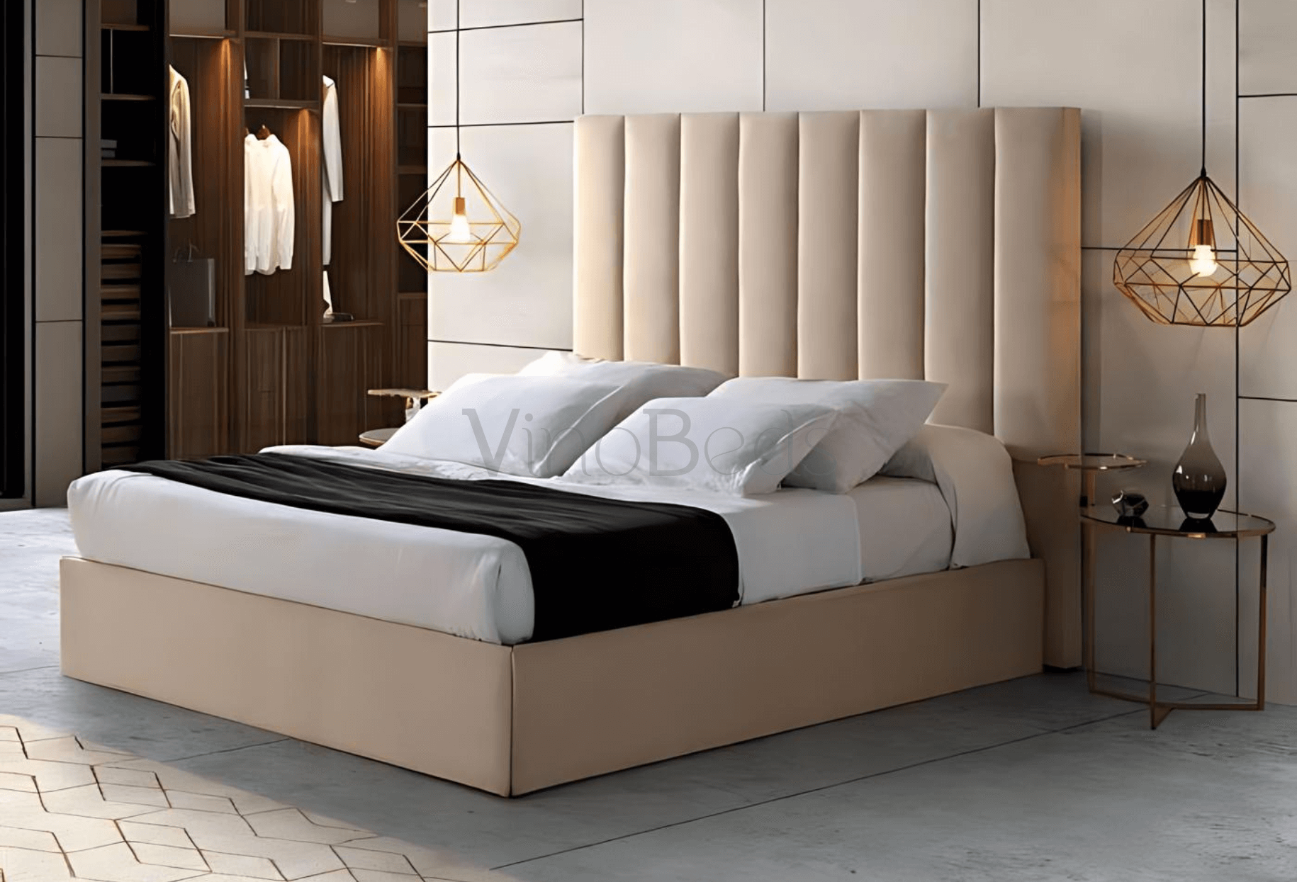 2024 Lismore Bed with Optional Ottoman Storage