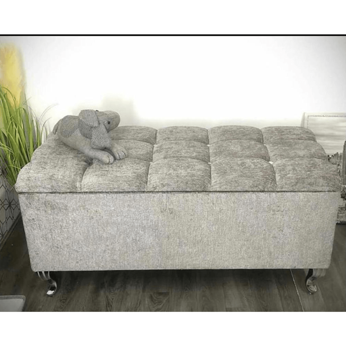 Lexy Ottoman Storage Box - vinobeds