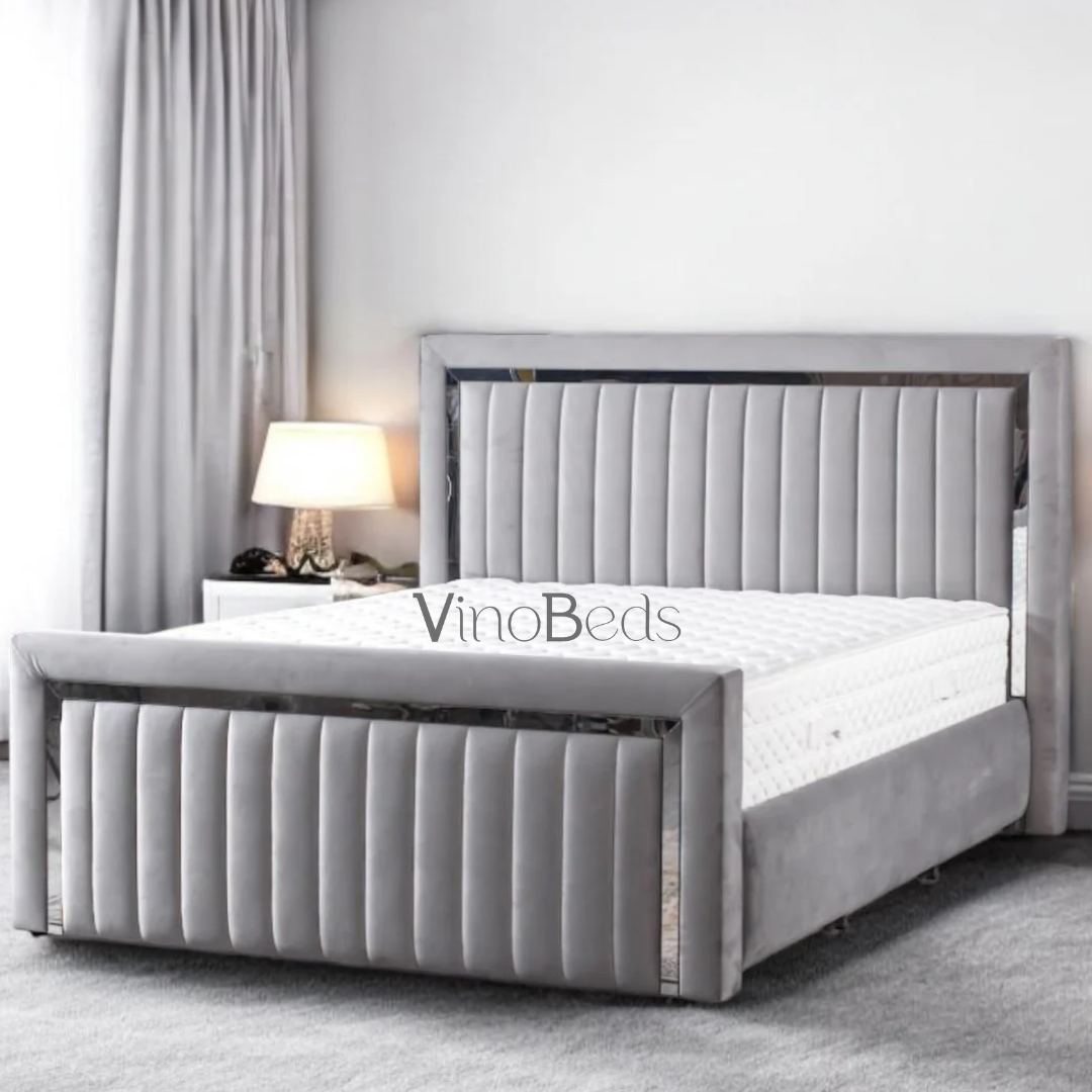 New 2025 Ayla Bed with Ottoman Storage Option