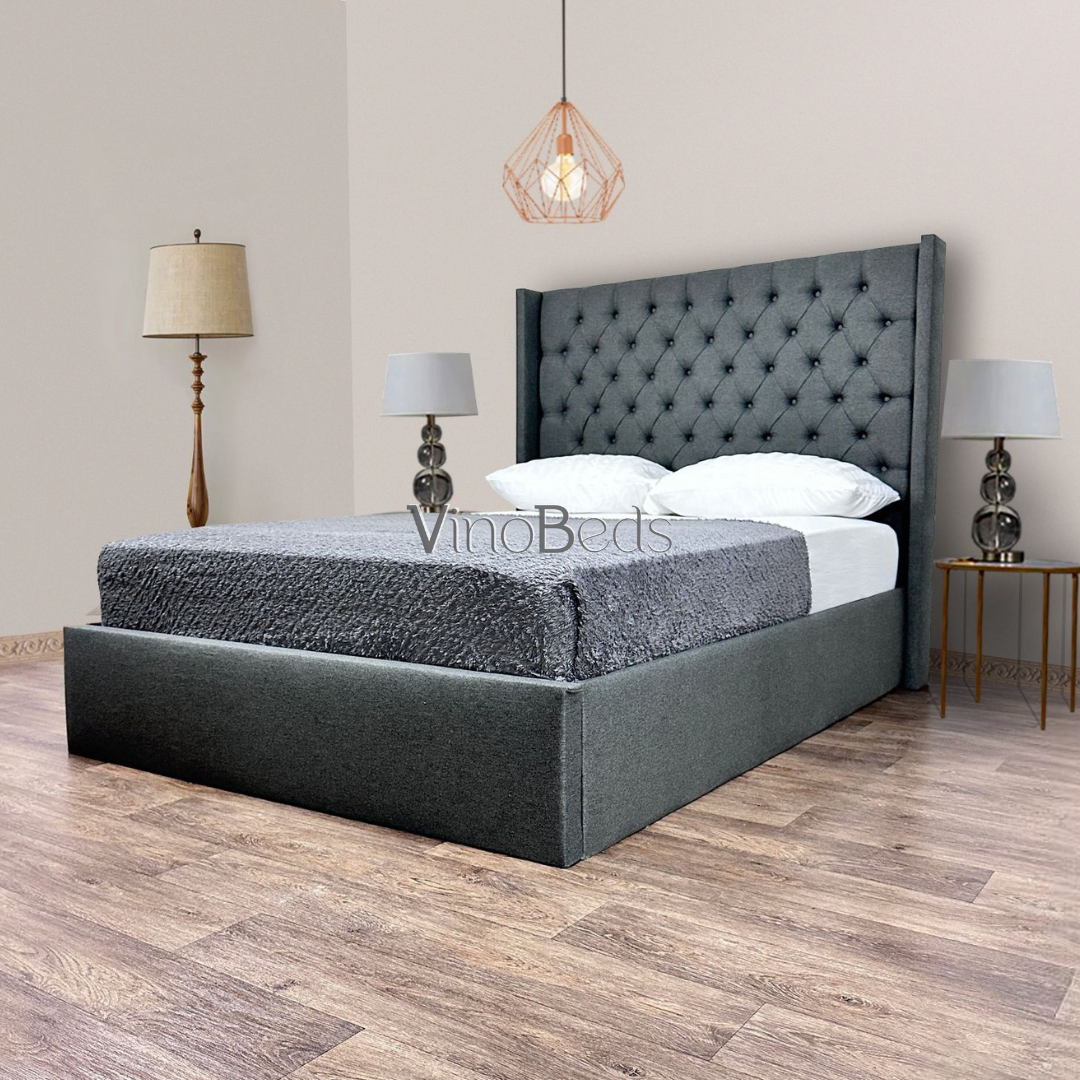 Kendall Wingback Bed