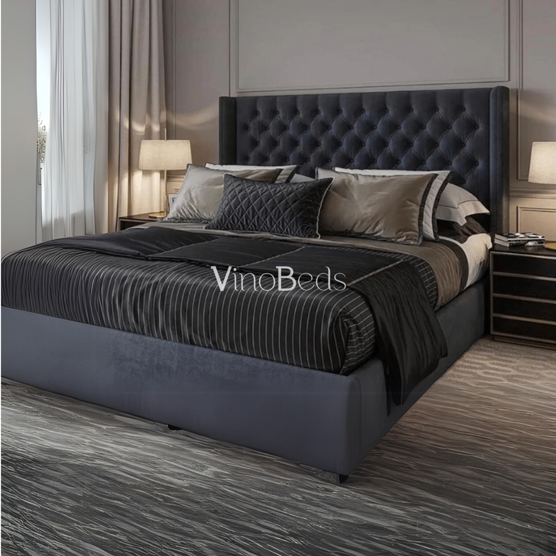 Kendall Wingback Bed