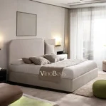 Siara Plain Headboard Bed