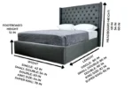 Kendall Wingback Bed - Image 9