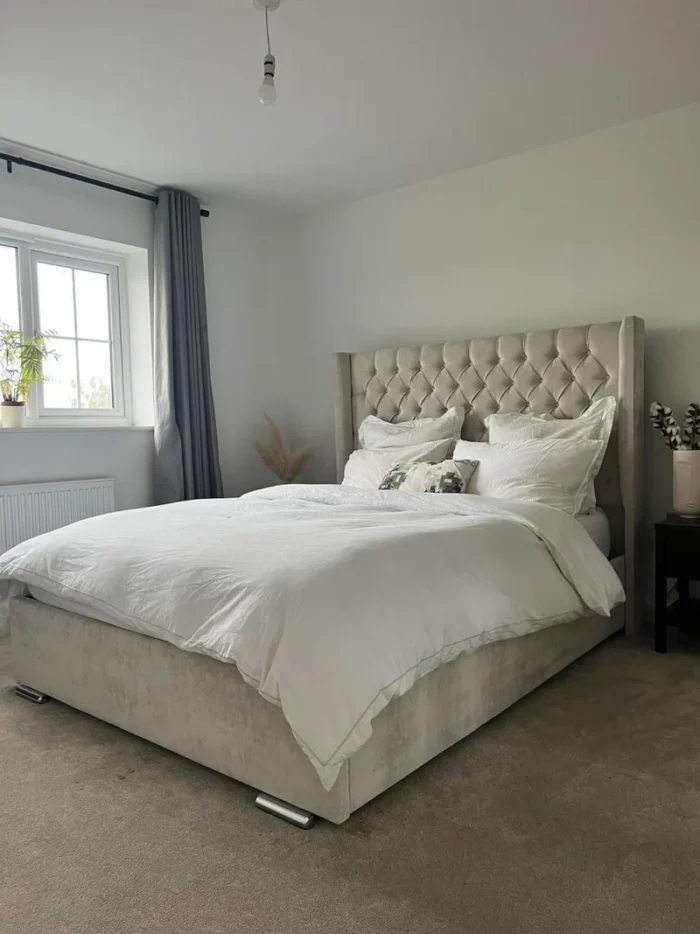 Kendall Wingback Bed - Image 7