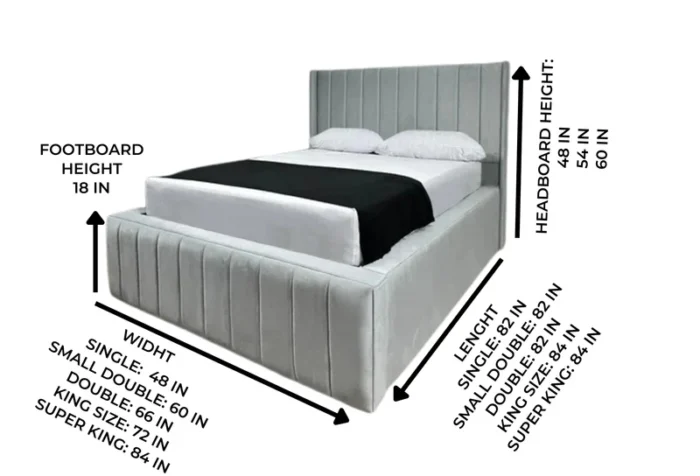 Winchester Bed with Optional Ottoman Storage - Image 2